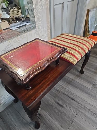Vintage wooden bench - , with