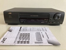 JVC HR-J256 VHS VCR Video Cassette Recorder Black - Good Working Condition