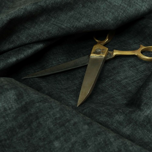 Soft velvet fabric aged effect - soft,