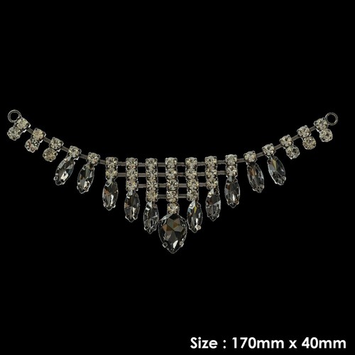 Diamante motif rhinestone - diamante,