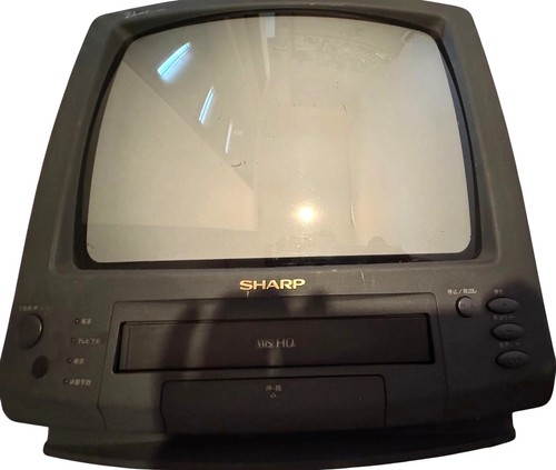 Sharp crt vhs combo vintage - crt,