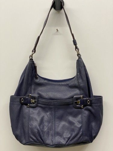 Tignanello navy blue pebble - navy,