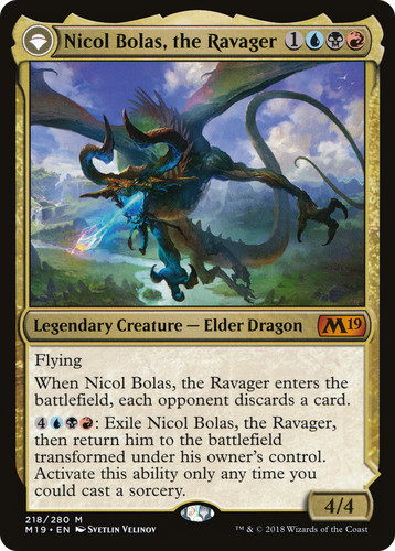 Nicol bolas the ravager - nicol, //