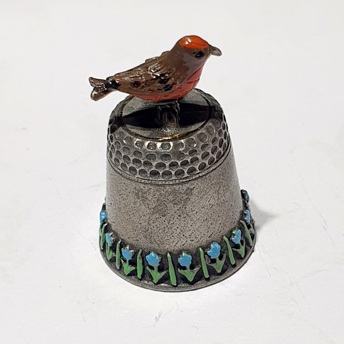 Sweet little robin pewter - sweet,