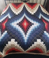 NEW Hand Quilted Bargello