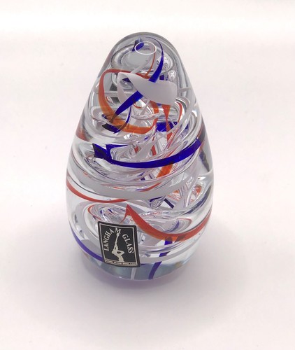 Langham glass paperweight - langham,