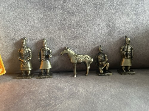 Gift set terracota men - terracota, chinese