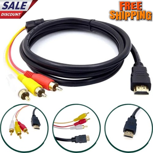 Hdmi rca phono cable 1 - 3,