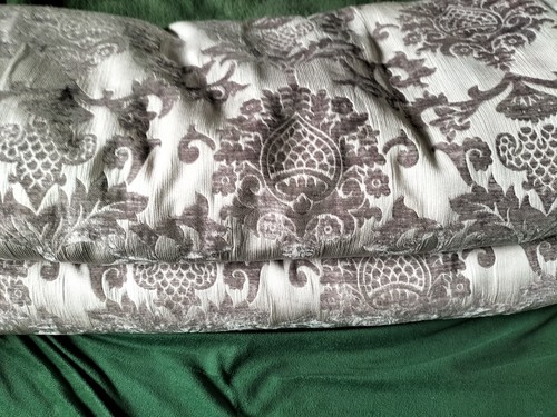 Handmade large curtains beige - handmade,