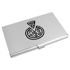 'Sliced Pizza' Business Card Holder / Credit Card Wallet (CH00013327)