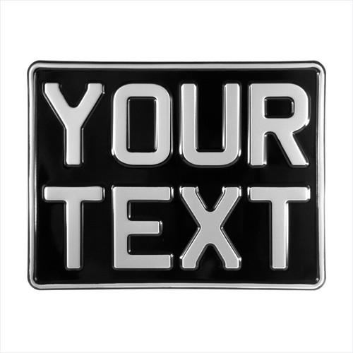 9x7 black and silver - black,