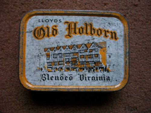 Vintage old holborn tobacco - old,