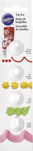 Wilton 4pc plastic icing - wilton,