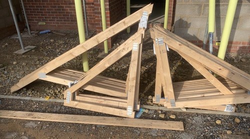 Roof truss extensions - roof,