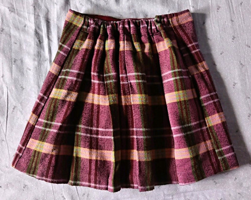 Next girls pleated plaid - plaid, skirt