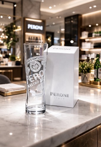 Boxed peroni pint glass - peroni,