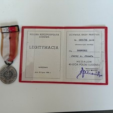 Medal of the 40th Anniversary