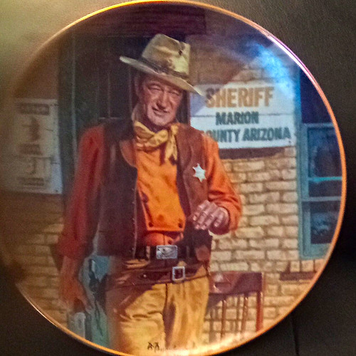 Franklin mint john wayne - franklin,