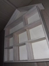 Creativ 100263 House-Shaped Shelving System, Size 26x25,2 cm, H: 3,5 cm, BROKEN