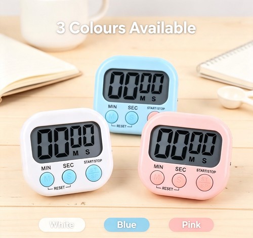Digital kitchen timer with - timer,