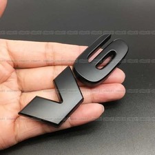 1x Black Car Styling V6 Engine