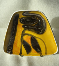 Poole Pottery Delphis Dish Shape 81 1970s Signed Lyn Gregory (?) Lovely colours