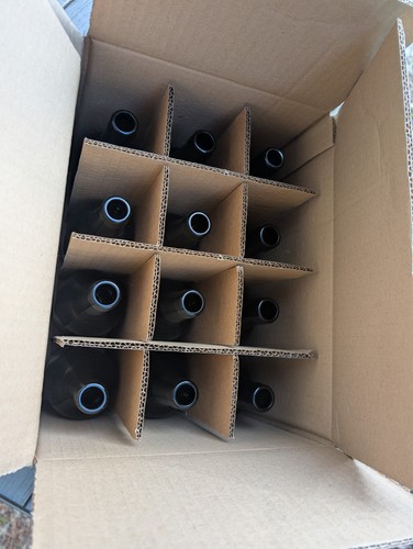500ml brown glass - 12,