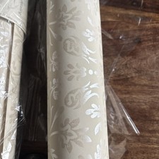 Laura Ashley Annency Linen Wallpaper Rolls W088294 -A/1,10m x 53cm, Pack of 2