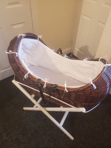John lewis wicker moses basket - wicker,