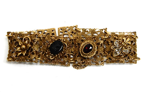 Vtg goldette filigree - ny,
