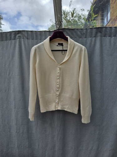 Ivory white collared pure - f&f,
