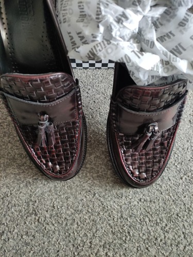 Mens oxblood loafers shoes - oxblood,
