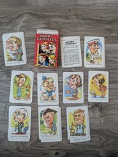 Vintage Happy Families Pack of Playing Cards Matching Game 