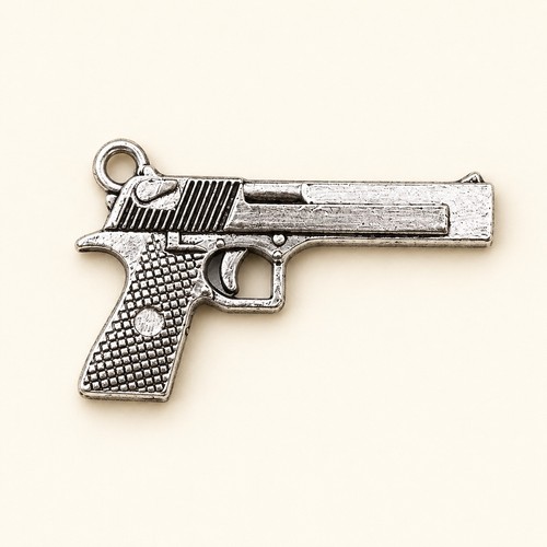 Pcs tibetan silver 34mm - -,