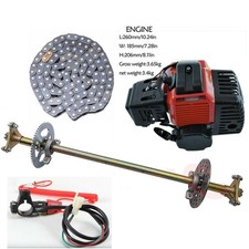 29" Rear Axle Kit + 49cc 2