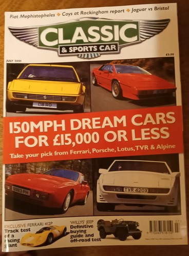 Classic and sports - car, july