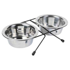 Trixie Bowls with Metal Stand