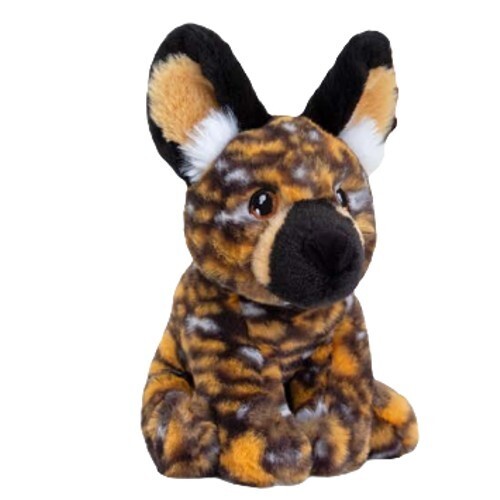African hunting dog plush - hunting,