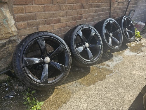 Audi alloys 5x112 rotor - audi, s5