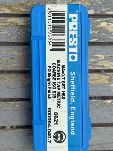 Presto 7 metric coarse - m4, 0.7