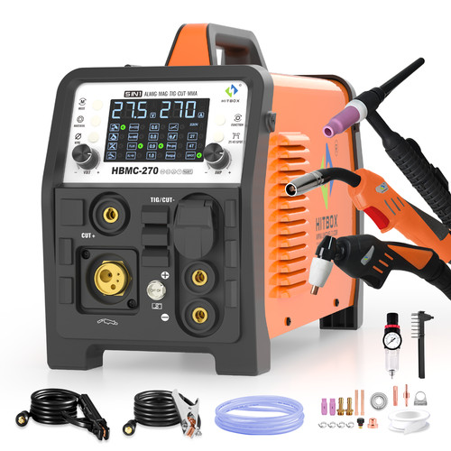Hitbox mig tig - mig/tig/arc/cut, 6in1