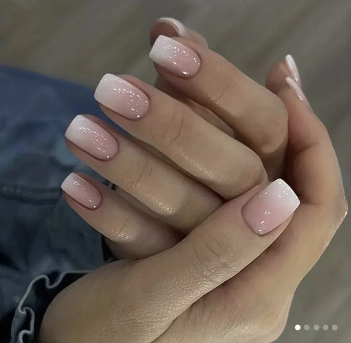 24x short square false - short, nails