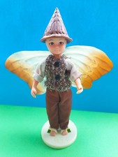 Vintage Hornby Little Boy Flower Fairy with Hat and Stand