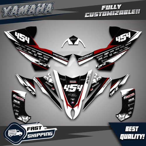 Yamaha yfz 450 full graphics - yamaha,