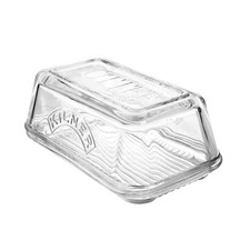 Kilner Glass Butter Dish 250G Capacity Durable Bpa-Free Keeps Butter Fresh Longe