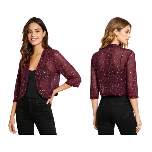 Women mesh sleeve - mesh, open