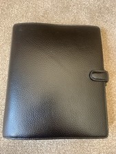 Vintage Filofax Finsbury Black