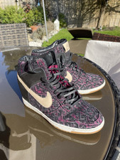 Nike Dunk Sky Hi Black Purple