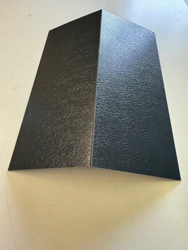 Plastisol metal ridge flashing - plastisol,