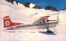 AIRLINE PLANE AIRPLANE PICTURE POSTCARD SIZE CESSNA A185F SKYWAGON II